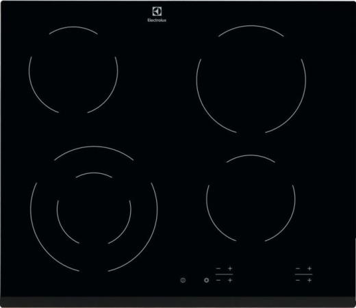 Варочная панель электрическая Electrolux EHF6241FOK черный