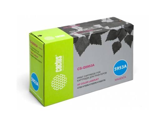 Картридж Cactus CS-Q5953A 10000стр Пурпурный