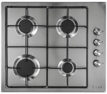 Варочная панель газовая LEX GVS 644-1 IX серебристый