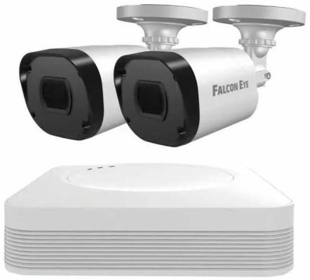 Falcon Eye FE-104MHD KIT Light SMART Комплект видеонаблюдения 4-х канальный гибридный(AHD,TVI,CVI,IP,CVBS) регистратор; Видеовыходы: VGA;HDMI; Видеовходы: 4xBNC