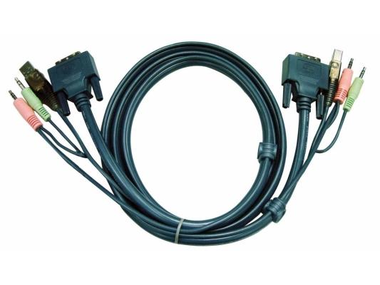 Кабель ATEN 2L-5303U HD15M/USBM/SP/SP-SPHD15M 3M