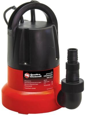 Насос QUATTRO ELEMENTI Drenaggio 400 Zero 241-802  400Вт 7000л/час 7м