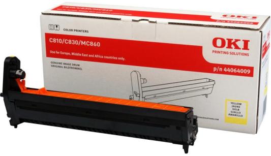 Фотобарабан OKI 44064009 для OKI C810 830 860 желтый 20000стр