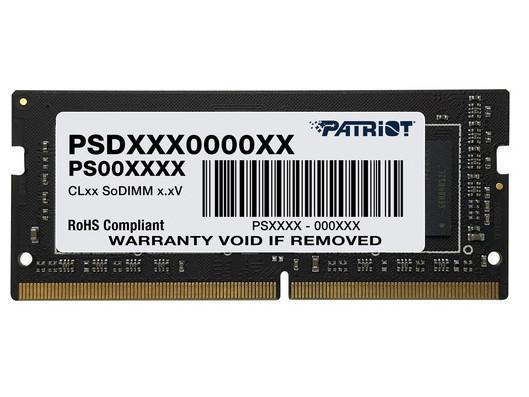 Оперативная память для ноутбука Patriot PSD416G32002S SO-DIMM 16Gb DDR4 3200MHz