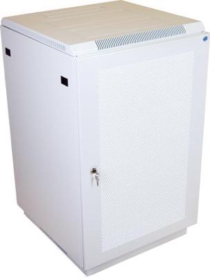 Шкаф напольный 18U ЦМО ШТК-М-18.6.6-4ААА 600x600mm дверь перфорированная белый