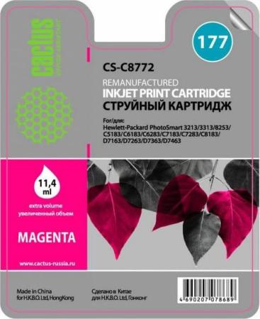 Картридж Cactus CS-C8772 CS-C8772 950стр Пурпурный