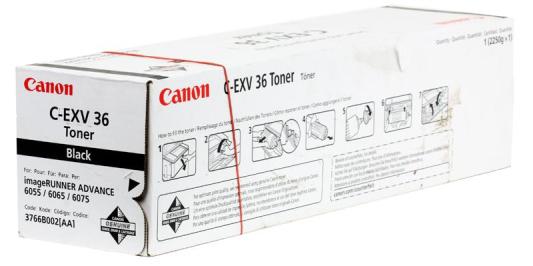 Тонер Canon C-EXV36 для iR6055/6065/6075 черный 56000 страниц