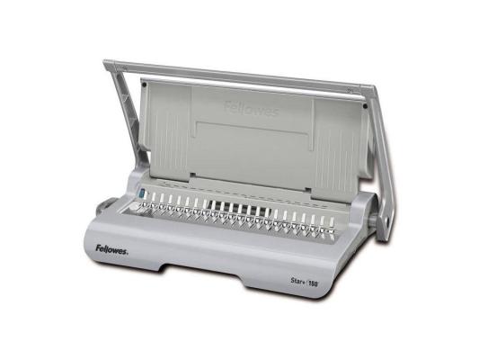 Брошюровщик Fellowes STAR+ на пластиковую пружину, сшивает до 150 лст., перфорирует 12 лст., шт