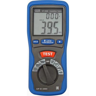 Тестер CEM DT-5500  цифровой изоляции