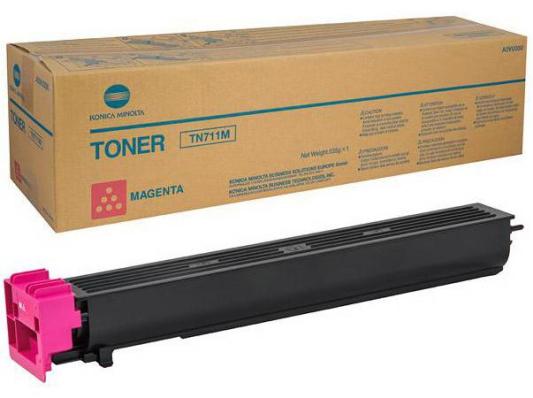Тонер Konica Minolta A3VU350 TN-711M для bizhab C654/C754 пурпурный
