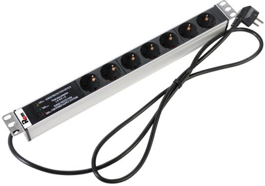 Блок розеток ЦМО Rem-16 7 розеток 1.8 м R-16-7S-FI-440-1.8