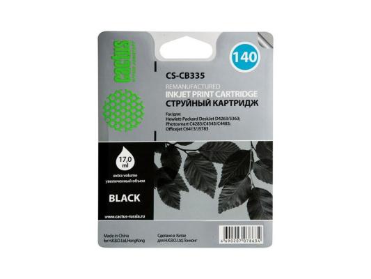 Картридж Cactus CS-CB335 CS-CB335 260стр Черный