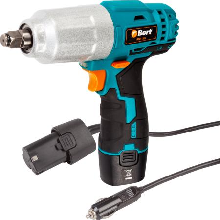 Ударный гайковерт Bort BSR-12Li, 2Ач,  с одним аккумулятором [93720636]