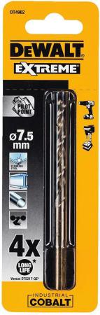 Сверло DEWALT DT4962-QZ  п/мет.COBALT 8%,7.5х109х66мм