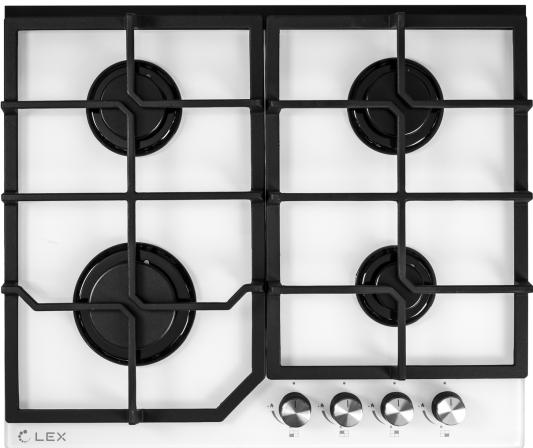 Варочная панель газовая LEX GVG 642 WH белый