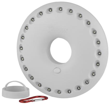 ЭРА Б0029177 Кемпинговый фонарь КВ-501 {24 светодиода, карабин, ударопрочный пластик, 3xAA в комплект не входят}