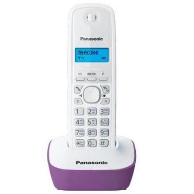 Телефон DECT Panasonic KX-TG1611RUF АОН, Caller ID 50, 12 мелодий