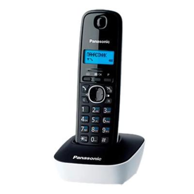 Телефон DECT Panasonic KX-TG1611RUW АОН, Caller ID 50, 12 мелодий
