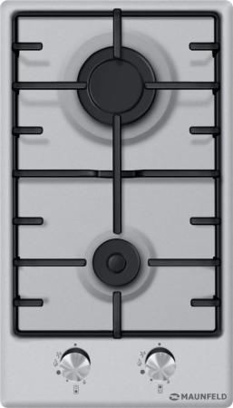 Варочная панель газовая Maunfeld EGHS.32.3ES/G серебристый