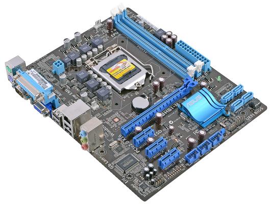 Мат. плата ASUS P8H61-M LX R3.0 <S1155, iH61, 2*DDR3, PCI-E16x, SVGA, SATA, LPT, GB Lan, uATX, Retail>