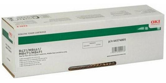 Картридж OKI 44574805 для MB461/47/49/B431 черный 7000стр