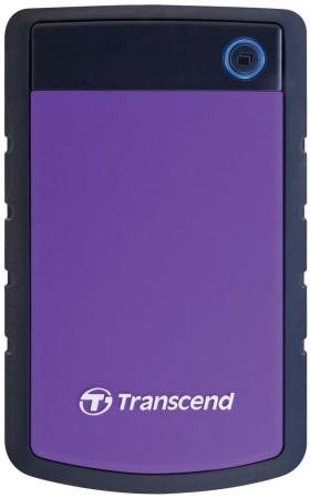 Внешний жесткий диск 2.5" 1 Tb USB 3.0 Transcend StoreJet 25H3P фиолетовый черный