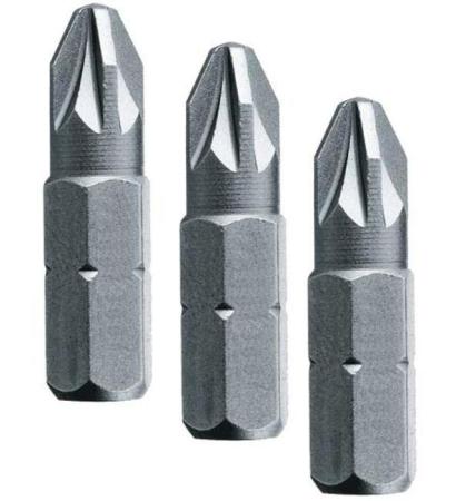 Бита EDGE by PATRIOT PZ2 длина 25 мм, 3шт в блистере