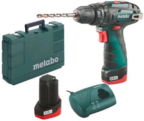 Дрель-шуруповёрт metabo 600385500