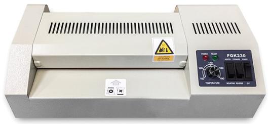 ГЕЛЕОС Ламинатор FGK 230, А4, 2х250 (пленка 60-250мкм), 600 мм/мин, 4 вала, реверс, металл. корпус, мах толщина 2мм