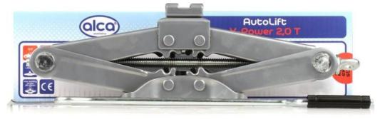 Домкрат механический ALCA 436200  ромб 2т 120-418 мм