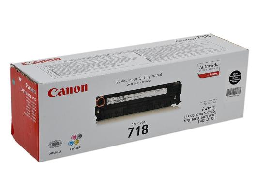 Картридж Canon 718 718 718 718 718 3400стр Черный