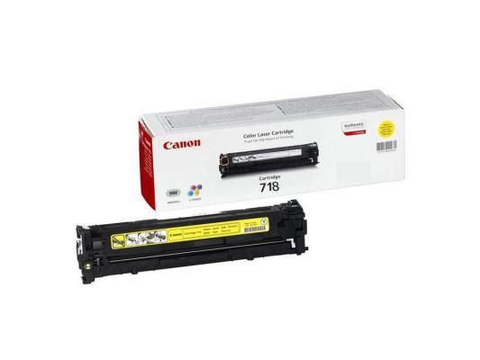 Картридж Canon 718 718 718 718 718 3400стр Желтый
