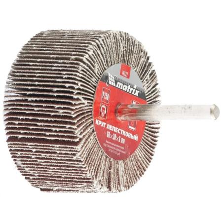 Круг лепестковый для дрели, 60 х 30 х 6 мм, P 40// Matrix