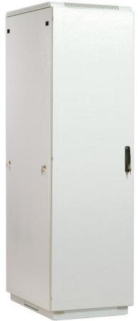 Шкаф телекоммуникационный напольный 42U (600x1000) дверь металл (3 места), [ ШТК-М-42.6.10-3ААА ]