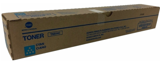Тонер Konica Minolta TN514C 26000стр Голубой
