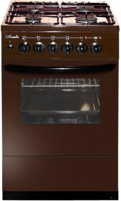 Плита Комбинированная Лысьва ЭГ 404 МС-2у коричневый (без крышки) реш.чугун