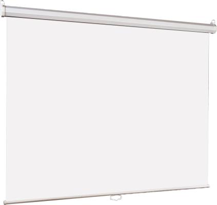 [LEP-100102] Настенный экран Lumien Eco Picture 180х180 см Matte White, восьмигранный корпус, возм. потолочн-настенного крепления (ТРЕУГОЛЬНАЯ уп)