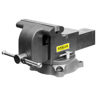 Тиски слесарные STALEX Гризли M80  200 х 200 мм. 360°. 29.5 кг.