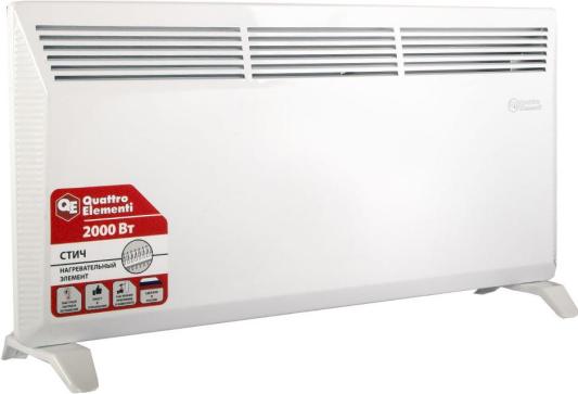 Конвектор Quattro Elementi QE-2000KS 2000 Вт белый