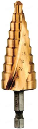 Сверло ступенч.EXTR IMPACT,14-25мм DT5030-QZ DeWalt
