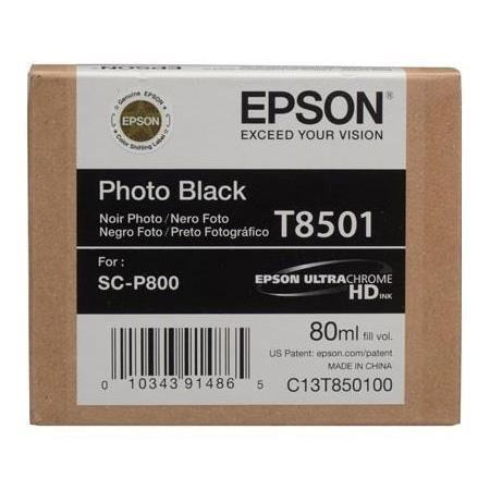 Картридж EPSON T8501 черный фото для SC-P800