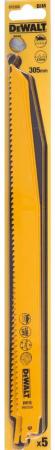 DeWalt Полотно д/сабельн.пил BiM п/дер.305х4.2мм S1411 DF,5шт