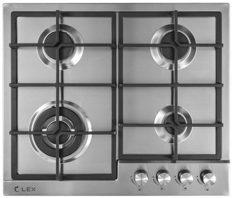 Варочная панель газовая LEX GVS 640 IX серебристый