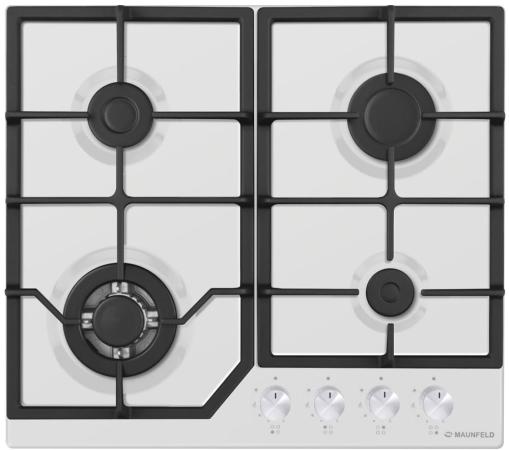 Варочная панель газовая Maunfeld EGHE.64.43CW/G белый