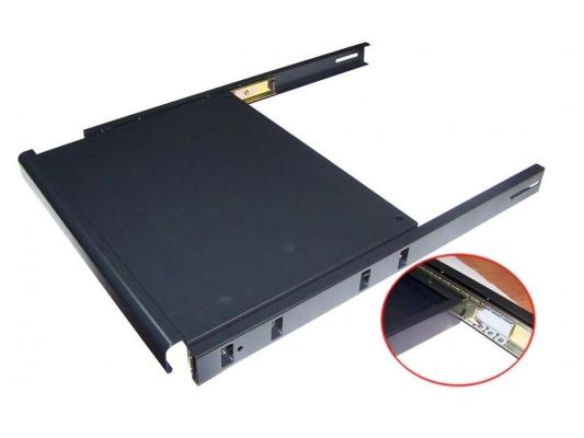 Полка выдвижная для клавиатуры Lanmaster TWT-CBB-SK-8/20 нагр.:20кг. 19" черный (упак.:1шт)