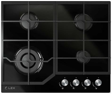 Варочная панель газовая LEX GVG 640-1 BL черный