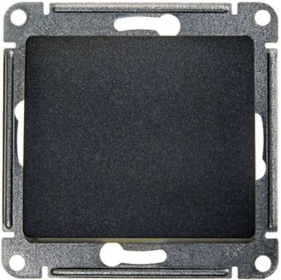 GLOSSA 1-клавишный ВЫКЛЮЧАТЕЛЬ с подсветкой, сх.1а, 10АХ, механизм, АНТРАЦИТ