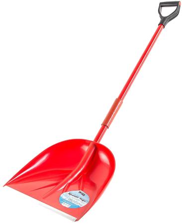 Лопата ЗЕМЛЕРОЙКА 0225  "Красная жара" для уборки снега
