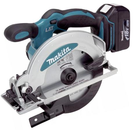 Пила циркулярная MAKITA DSS610RFE  18В 2х3Ач LiIon 3700об/мин диск165мм рез57мм 3.2кг