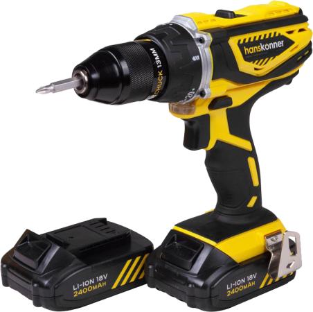Дрель-шуруповёрт Hanskonner HCD1838R